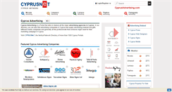 Desktop Screenshot of cyprusadvertising.com